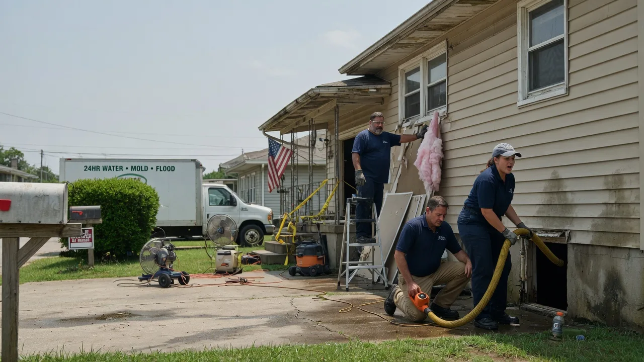 Water Damage Repair in Englishtown, NJ near me